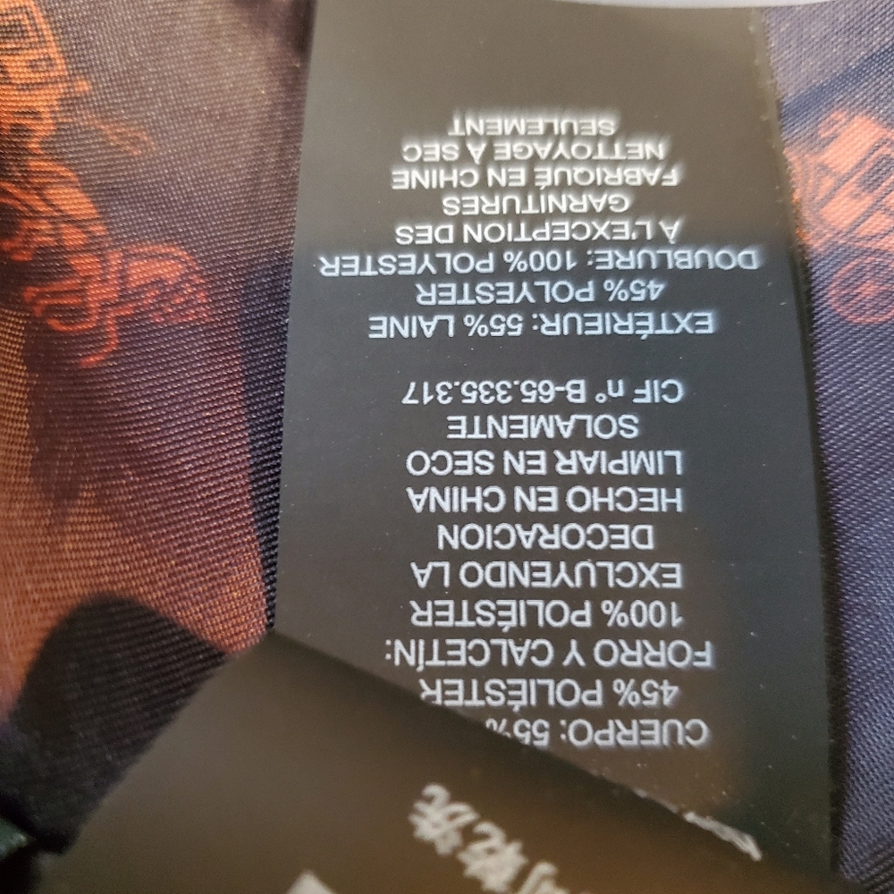 Coach wool jacket - Picture 2 of 9